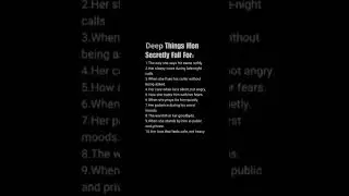 10 Deep Things Men Unknowingly Fall For #shortsfeed #shortsviral #life #love #lifelessons #trend