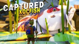 Captured Koi Fish and New Scuba Gear - Grounded Gameplay - Early Access