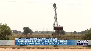 Farmers facing mental health crisis