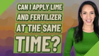 Can I apply lime and fertilizer at the same time?