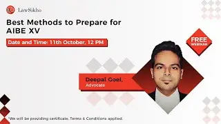 Best methods to prepare for AIBE XV | Deepal Goel