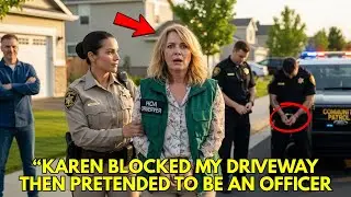 HOA Karen Blocked My Driveway & Called Fake HOA Security &mdash;Sheriff Arrested Her for Posing as Officer