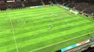 Eskişehirspor vs İstanbul BBSK - Akaminko Goal 24 minutes