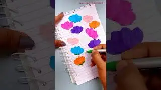 Flower drawing trick|easy drawing trick|creative drawing #creativedrawings #drawingtrick
