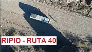 ESTRADA RUIM RIPIO NA RUTA 40 | PROVINCIA MENDOZA PARA NEUQU&Eacute;N | DRONE E PAISAGENS RIO GRANDE