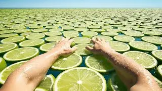 🍉 Which Surreal AI Fruit Ocean 🌊 Would You Blast Into Next? | Oddly Satisfying Cinematic ASMR Burst