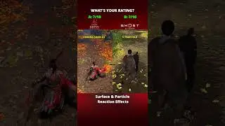 Ghost of Tsushima vs Burning Sword Death Sun Comparison | Surface & Particle Reaction Effects