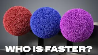 Funny Hair Race - Softbody Simulation