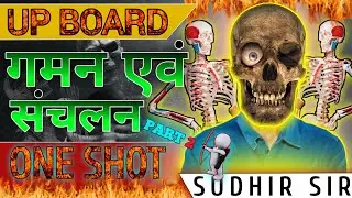 Human Skeleton System 🔴Live Class | मानव कंकाल तंत्र | NCERT| 11th Biology😱by Sudhir sir PART 2💯