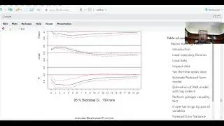 Estimating VAR Structural VAR models in R    JEP-2001 Stock and Watson