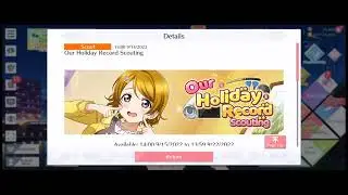 [XPPlayer1337 Video Archive] Love Live SIF All Stars #161 (Raw Footage Only)