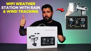 WiFi Weather Station with Rain & Wind Tracking