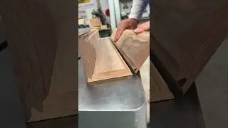 Using the Freud lock miter shaper cutter to make some 4.5 x 4.5 walnut posts #freudtoolsambassador