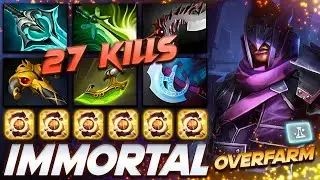 Anti-Mage Overfarm 27 Frags Ownage - Dota 2 Pro Gameplay [Watch & Learn]