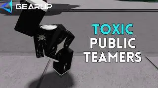 PUBLIC SERVER TEAMERS ARE WEIRD 😭🥀- - The Strongest Battlegrounds