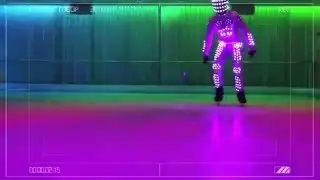 LED Robot On Ice @ Basement Miami