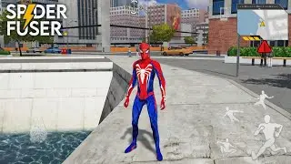 I Made Spiderman Advanced Suit PS4 in SPIDER-FUSER (Custom Suit)