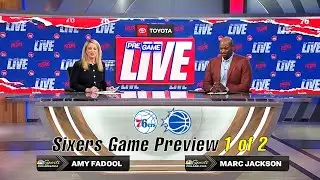 NBA 76ers vs. Magic Preview Amy Fadool & Marc Jackson on Crucial Season Series Tiebreaker! 1 of 2