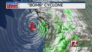 Explaining rarely used weather terms: bombs and rivers