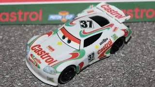 Disney Cars Next-Gen Castrol Oil Piston Cup Racer #37 (1997 TOM Toyota Supra) Custom Gran Turismo