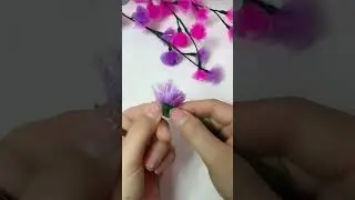 Diy polythene flowers #youtubeshorts #diy #trending #craft