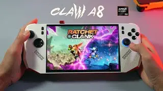 Ratchet & Clank Rift Apart _ MSI Claw A8 | Low-High Settings | 35W | 1200p | Gameplay |Let's Do it.