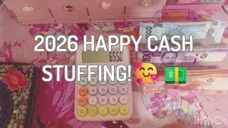 Cash Stuffing My Christmas Money Gift 🥰💵🎄 | 6,550 Php | No Talking