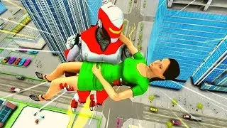Speed Robot Game Miami Crime City Battle Android Gameplay By Games Zone