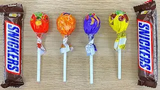 Satisfying Candy Crackles & Sweet Color Bliss & Relax and Listen #asmrcandy #lollipopasmr