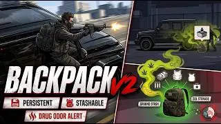 🎒 The Most Advanced Backpack Script for FiveM in 2026