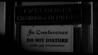 Groucho and Zeppo Marx in Duck Soup - How to Run a Country