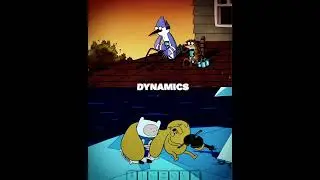 Finn & Jake vs Mordecai & Rigby (character wise) who wins??  #Cartoons #adventuretime #regularshow