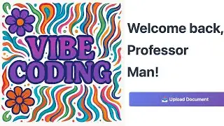 Vibe Coding a College Document Management Portal using Claude Code