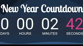 New Year Countdown for Spain! (most popular country)