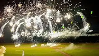 AirShow Rudniki 2025 night shows from a drone - Częstochowa Rudniki (EPRU)