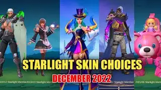 STARLIGHT SKIN CHOICES DECEMBER 2022 | MLBB NEW UPDATE | Mobile Legends