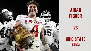Aidan Fisher vs Ohio State 2025 B1G Champ
