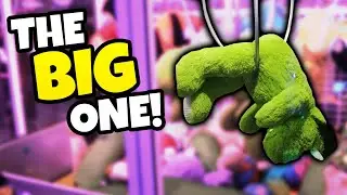 Can We Finally Conquer THE BIG ONE Claw Machine!?