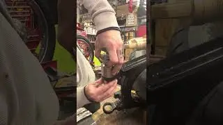 How to remove swing arm bearings/install on ￼04+ Harley Davidson sportster