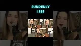 SUDDENLY I SEE - ANNY CEE COVER