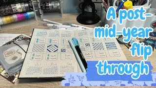 A post-mid-year flip through of my reading journal