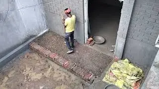 Raw area plus minus cement design#mason #construction#plusminusdesign#cementdesign 