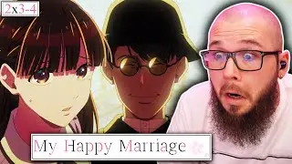 AIZEN? My Happy Marriage S2 Episode 3-4 Reaction