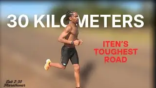 I Survived Running 30 Kilometers On Iten Kenya Toughest Road.