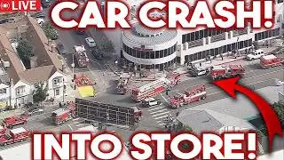 BREAKING: 🚨2 DEAD, 5 INJURED AFTER CAR CRASHED INTO GROCERY STORE - WESTWOON CALIFORNIA🚨