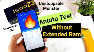 iQOO Z3 Antutu test without Extended ram still it is monster 🔥🔥🔥