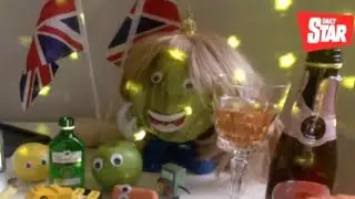 Daily Star Lettuce 🥬 gives victory speech after defeating Liz Truss 🎊 #dailystar #lettuce #liztruss
