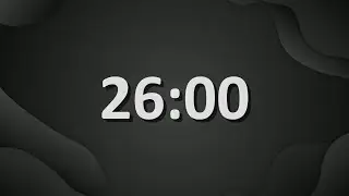 26 Minute (1560 Seconds) Countdown Timer