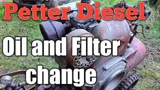 Обслуживание дизельных двигателей Petter и холодный запуск.