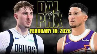 Dallas Mavericks vs Phoenix Suns Full Game Highlights &ndash; February 10, 2026 | NBA Season